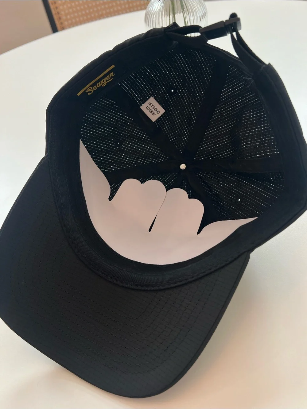 Seager Uphill Tech Strapback Athletic Unstructured Hat